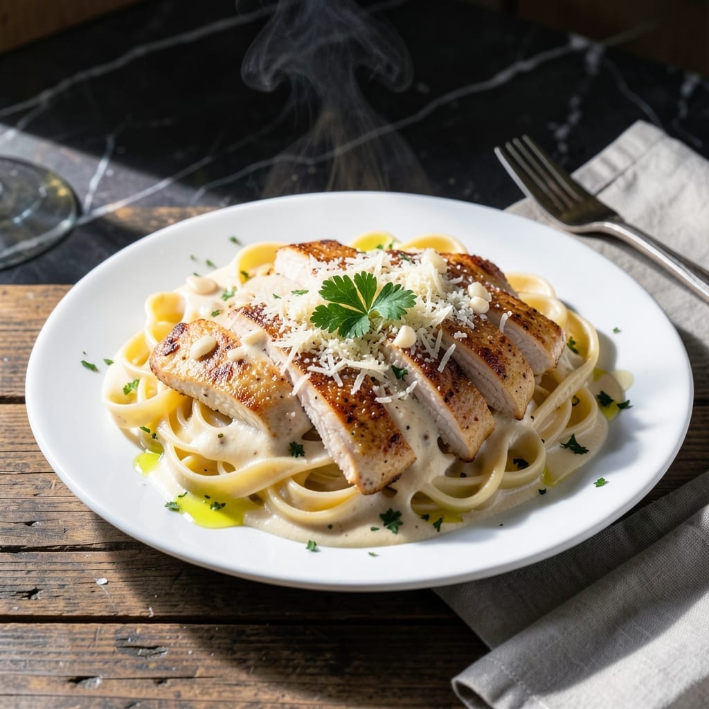 Classico Chicken Alfredo Recipe: Silky Fettuccine With Parmesan Richness