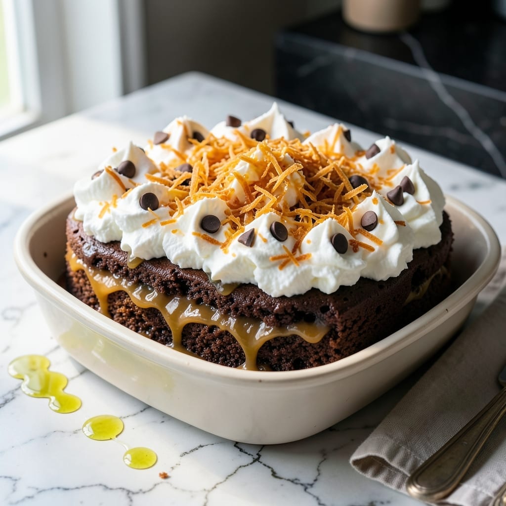 Mounds Poke Cake Recipe With Cake Mix: Tropical Coconut Indulgence in a Box