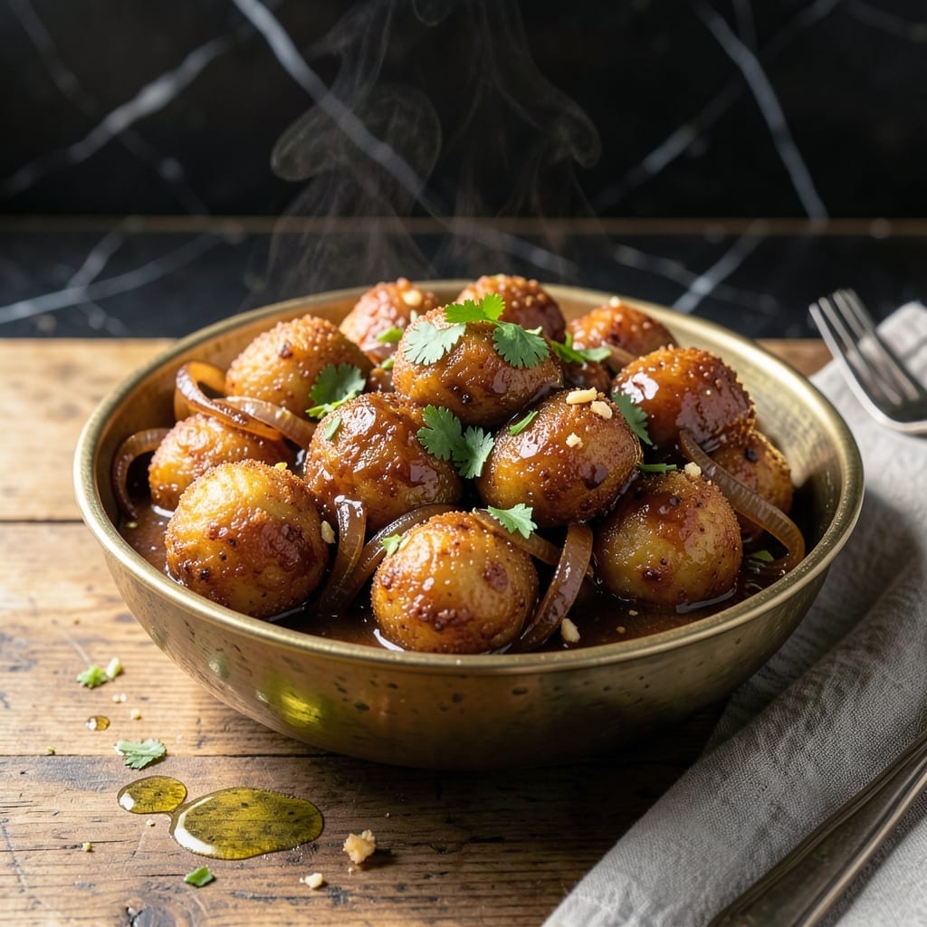 Recipe to Make Dum Aloo: Spiced Potato Balls in Creamy Gravy Recipe to Make Dum Aloo: Spiced Potato Balls in Creamy Gravy