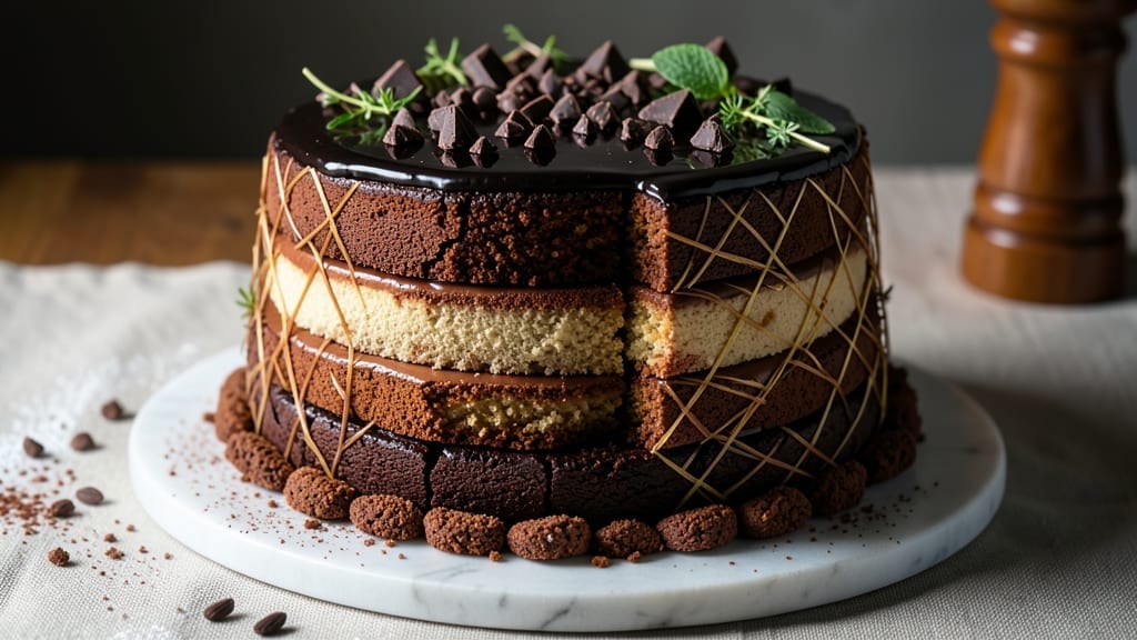 12-Inch Chocolate Cake Recipe: Triple-Layered Decadence With Velvety Frosting