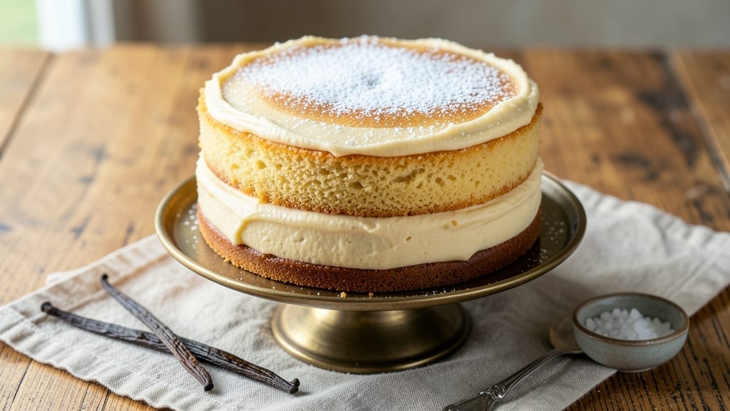 1lb Cake Recipe: Vanilla Bean Swirl in a Single Pan 1lb Cake Recipe: Vanilla Bean Swirl in a Single Pan