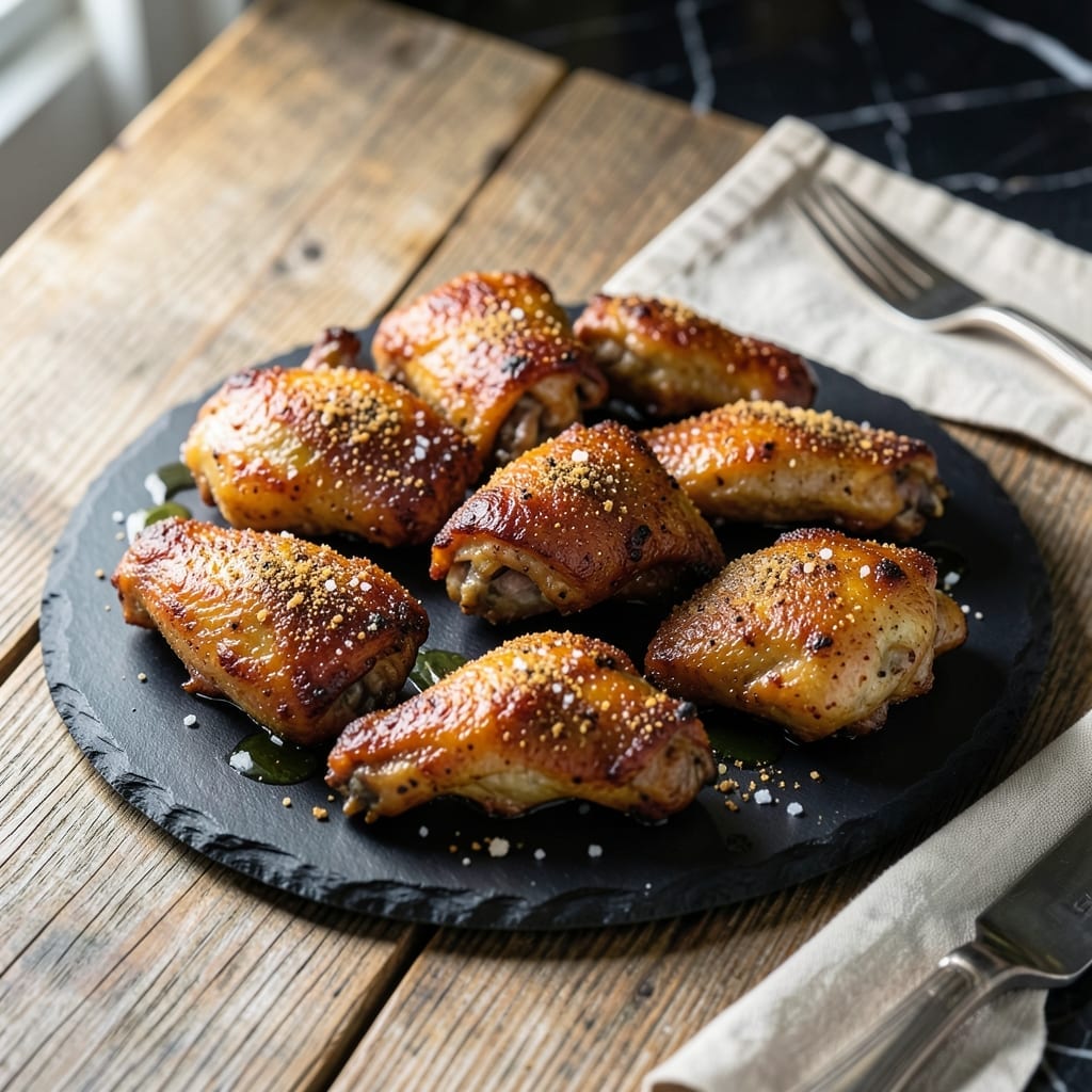 Naked Chicken Wings Recipe: Crispy Oven-Baked Bites Without the Sauce