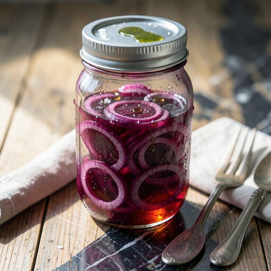 Pickled Red Onion Recipe Quick: Bright Pink Tang in 15 Minutes