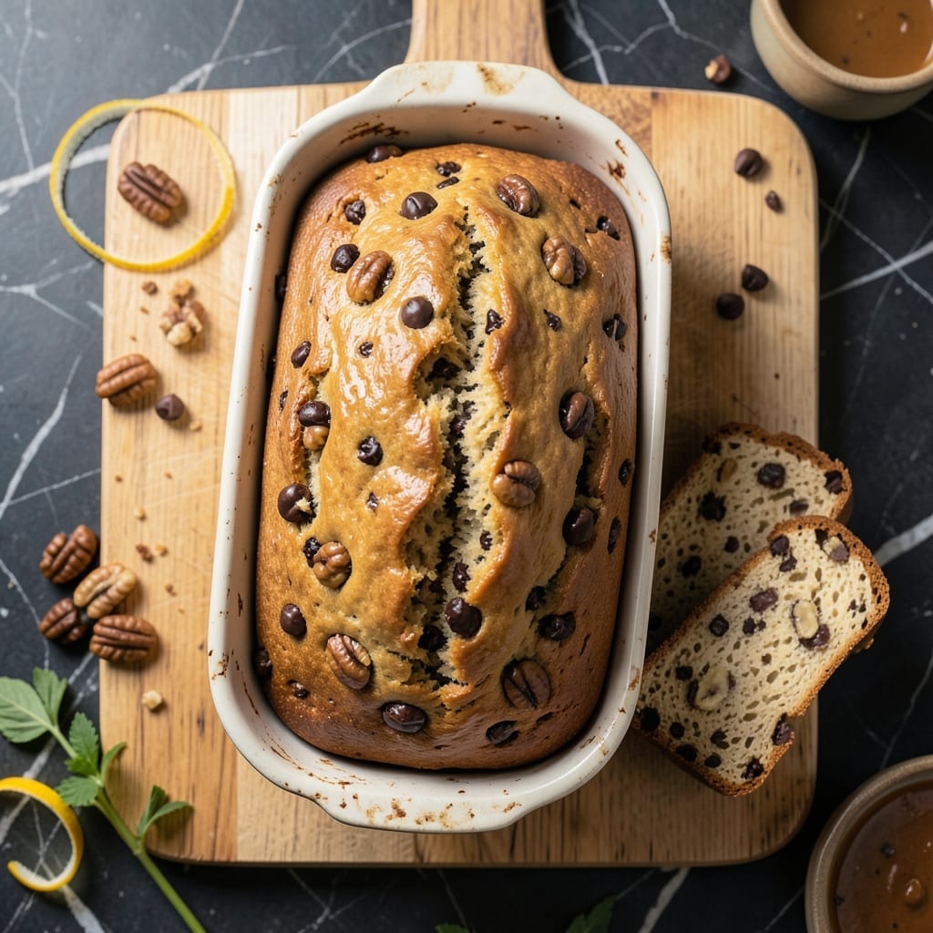 Banana Bread Recipe With Walnuts And Chocolate Chips