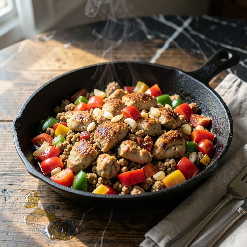 Ground Turkey Rotel Recipe: Spicy Tex-Mex Skillet Dinner Ground Turkey Rotel Recipe: Spicy Tex-Mex Skillet Dinner