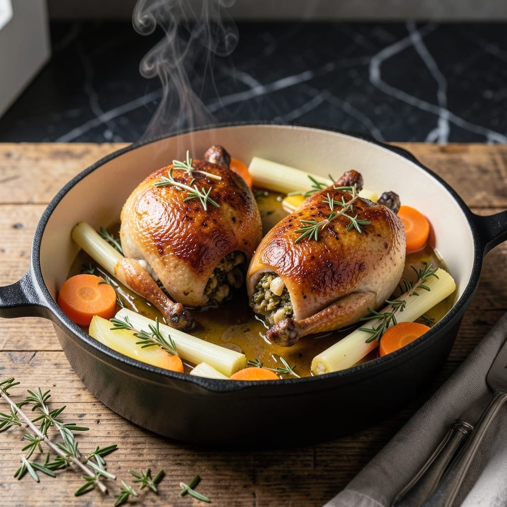 Cornish Hen Recipe Dutch Oven: Herb-Roasted Elegance for Two Cornish Hen Recipe Dutch Oven: Herb-Roasted Elegance for Two