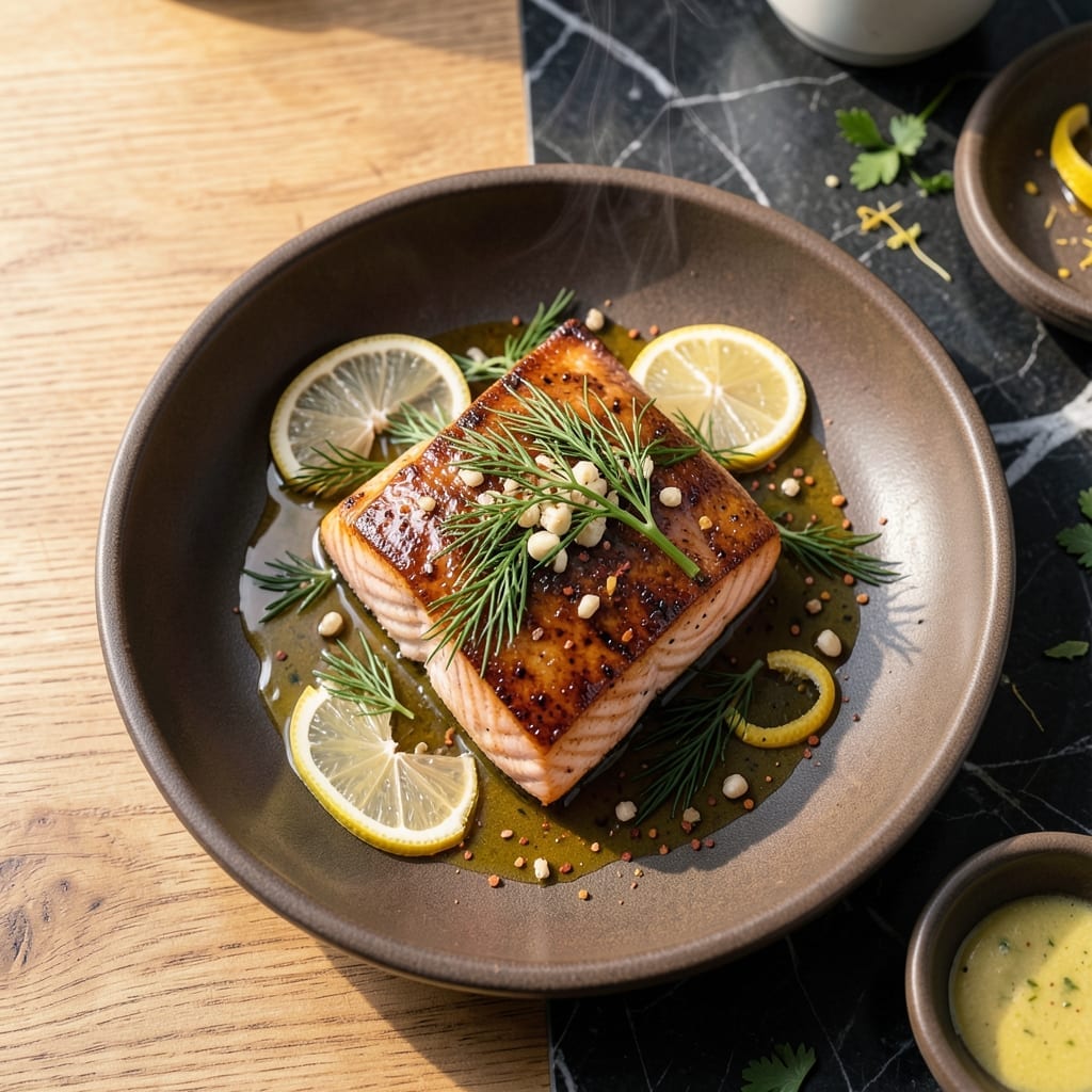 Grilled Salmon Recipe: Flaky Fillets With Lemon-Dill Brightness
