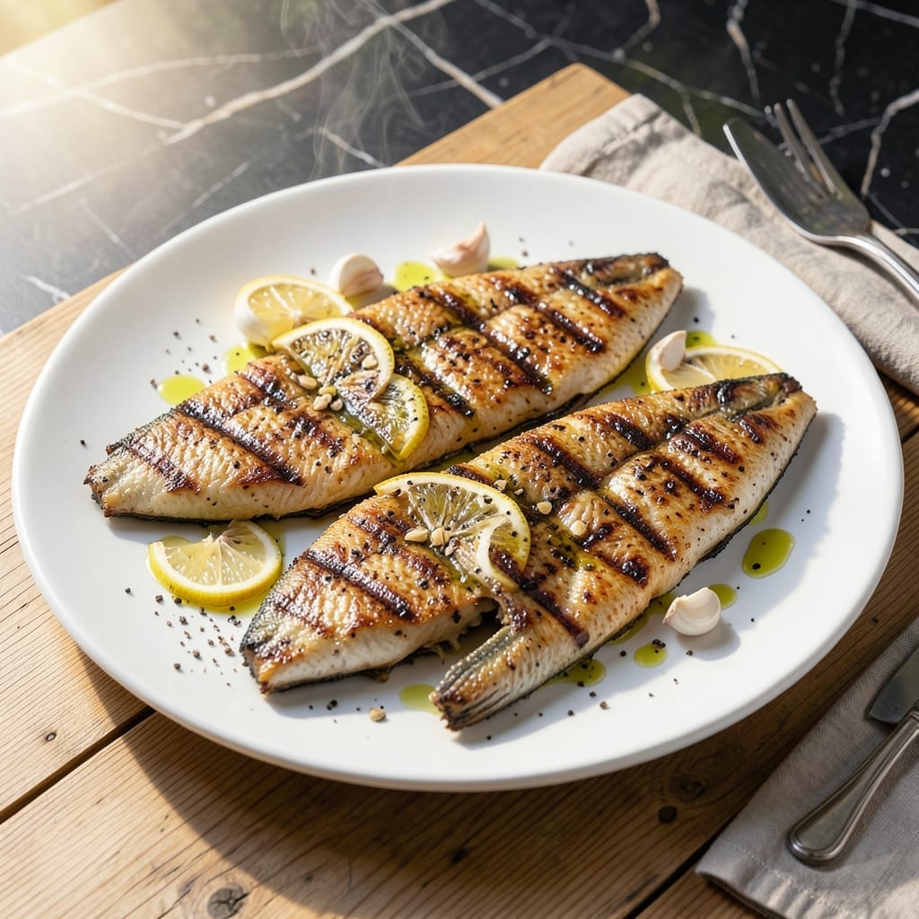 Corvina Recipe Grilled: Mediterranean Simplicity With Charred Lemon Zest Corvina Recipe Grilled: Mediterranean Simplicity With Charred Lemon Zest