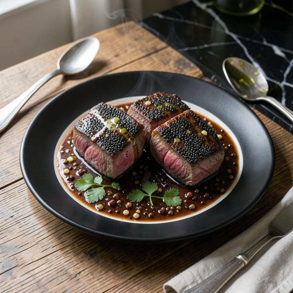 Steak Au Poivre Recipe Ina Garten: Classic Peppercorn Crust with Brandy Cream Steak Au Poivre Recipe Ina Garten: Classic Peppercorn Crust with Brandy Cream