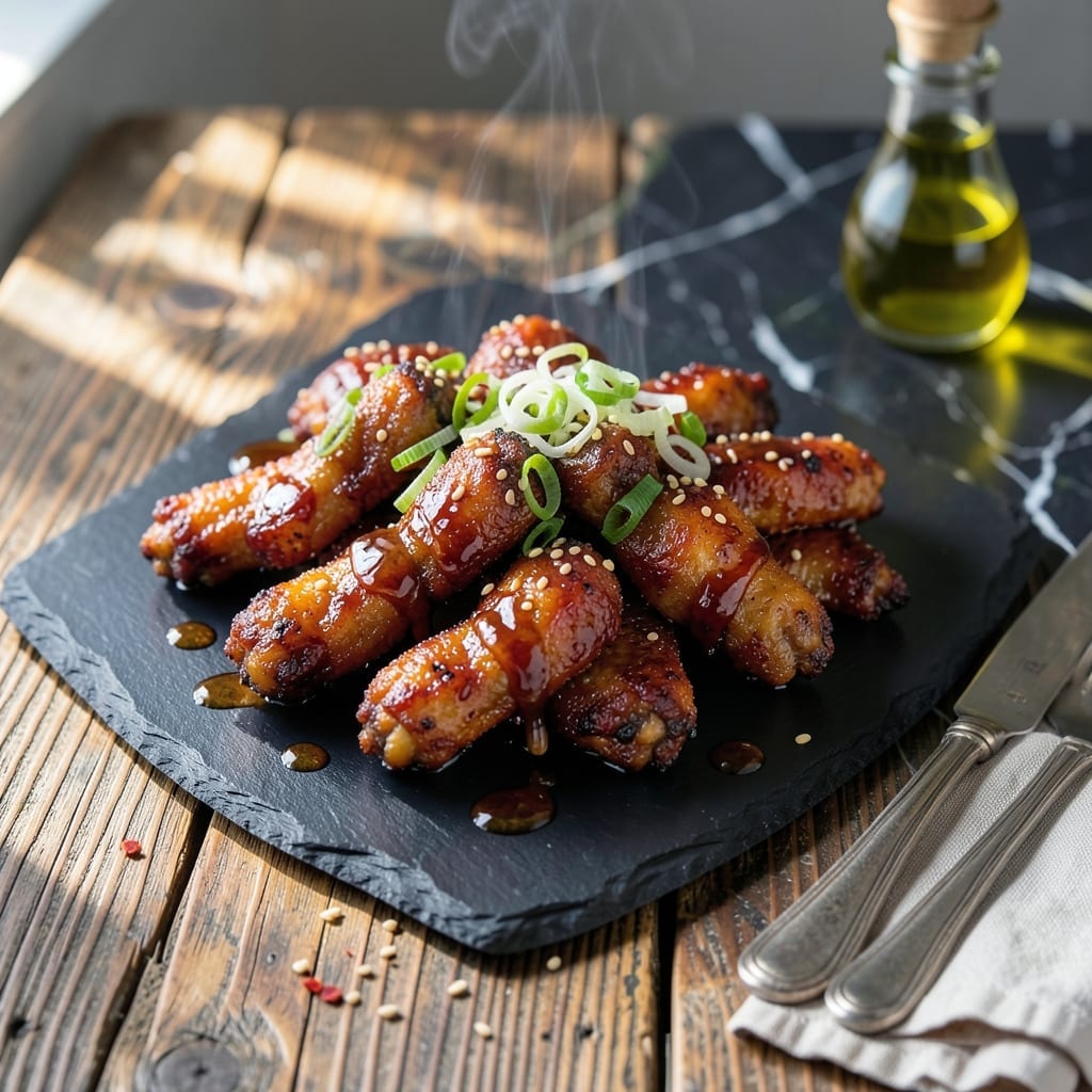 Korean BBQ Wings Recipe Air Fryer: Sticky-Spicy Glaze in 20 Minutes Korean BBQ Wings Recipe Air Fryer: Sticky-Spicy Glaze in 20 Minutes