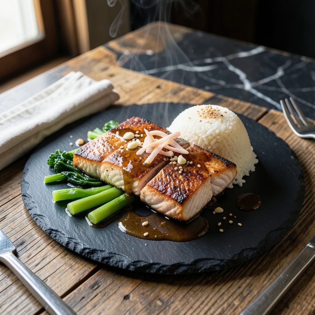 Hibachi Salmon Recipe: Flaky Fish With Savory Umami Glaze Hibachi Salmon Recipe: Flaky Fish With Savory Umami Glaze