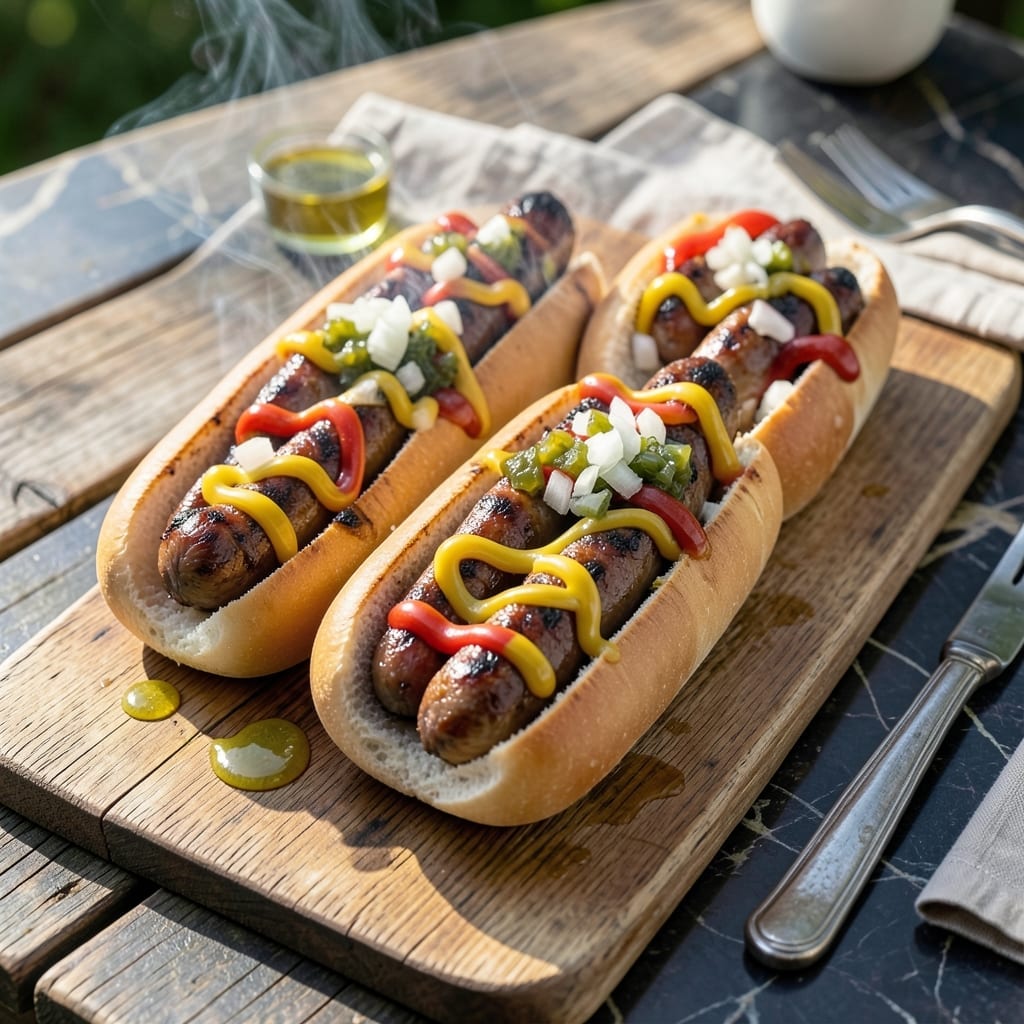 BBQ Hot Dogs Recipe Grill: Smoky Char and Snap in Every Bite BBQ Hot Dogs Recipe Grill: Smoky Char and Snap in Every Bite