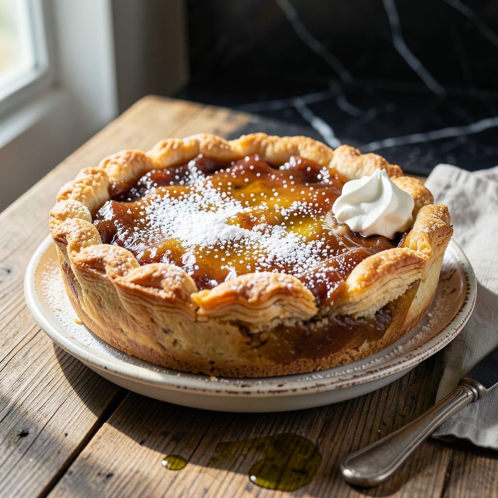 Jeff Ruby Butter Pie Recipe: Decadent Gooey Center with Vanilla Ice Cream Jeff Ruby Butter Pie Recipe: Decadent Gooey Center with Vanilla Ice Cream