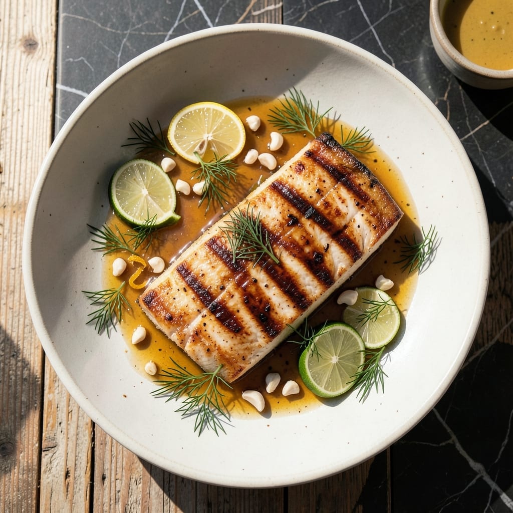 Grilled Grouper Recipe: Flaky White Fish With Citrus Zest Grilled Grouper Recipe: Flaky White Fish With Citrus Zest