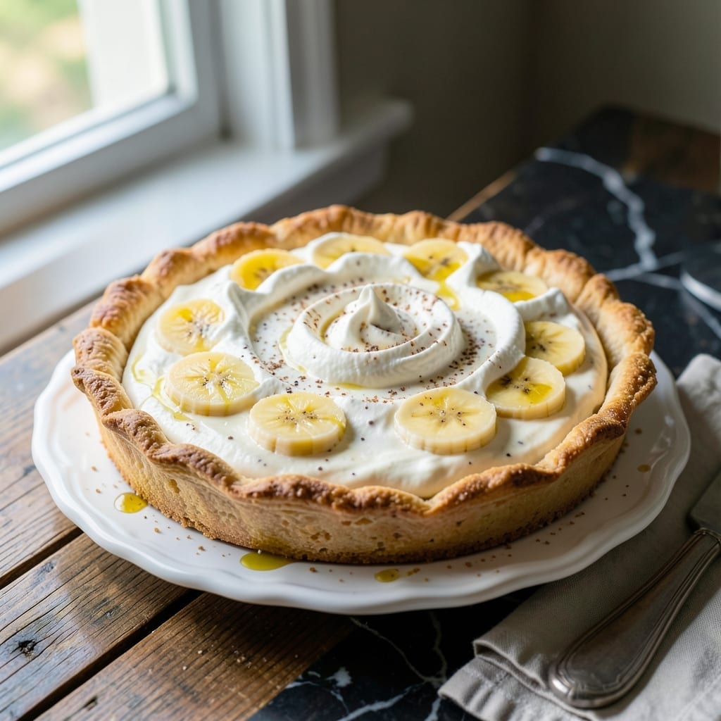 Paula Deen's Banana Cream Pie Recipe: Southern-Style Vanilla Custard Layers Paula Deen's Banana Cream Pie Recipe: Southern-Style Vanilla Custard Layers