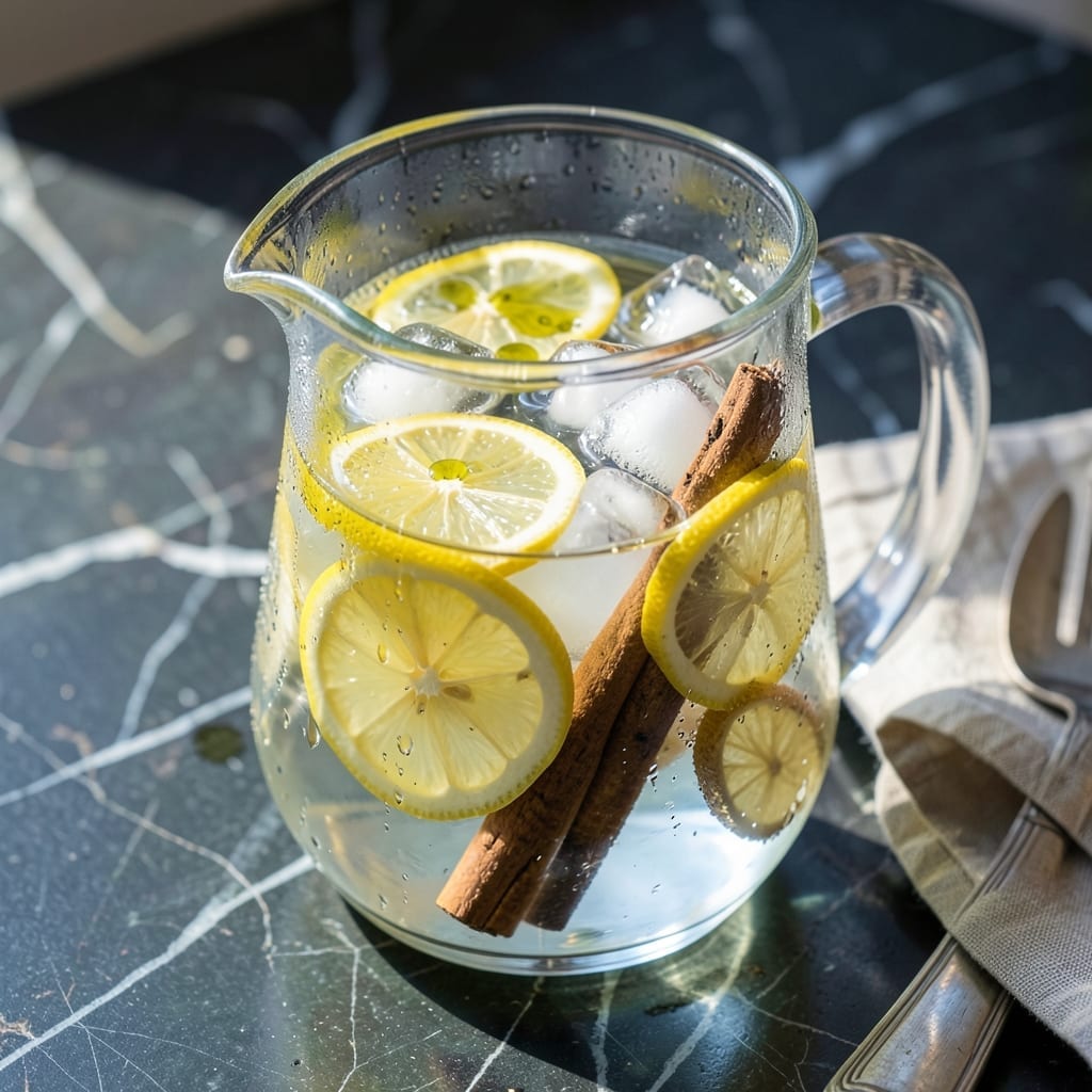 Lemon Ginger Cinnamon Water Recipe: Refreshing Detox in Every Sip