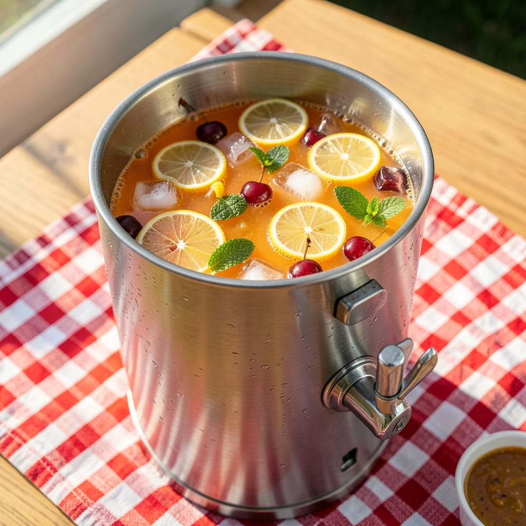 5 Gallon Jungle Juice Recipe: Party Ready Batch for a Crowd illustration with key details