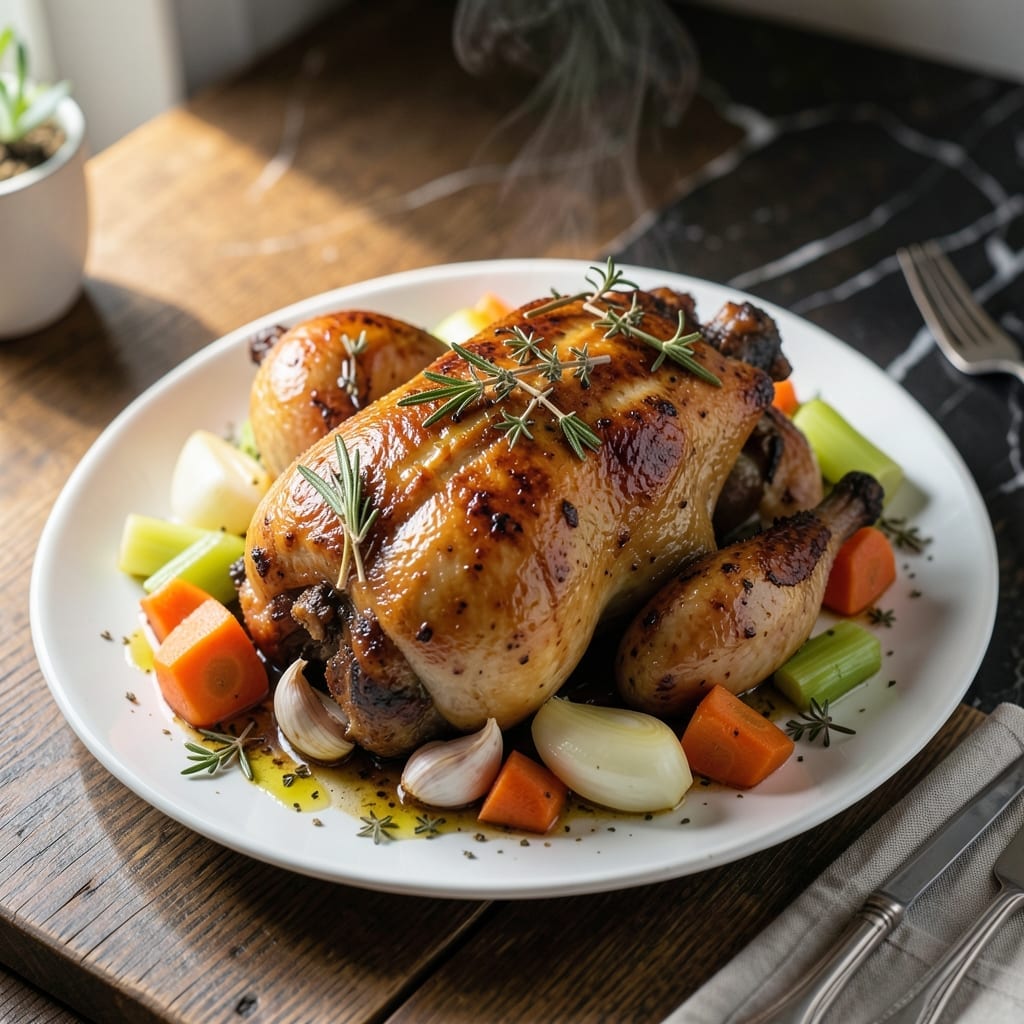 Whole Chicken Recipe Slow Cooker: Herbed Juices and Fork-Tender Meat Whole Chicken Recipe Slow Cooker: Herbed Juices and Fork-Tender Meat