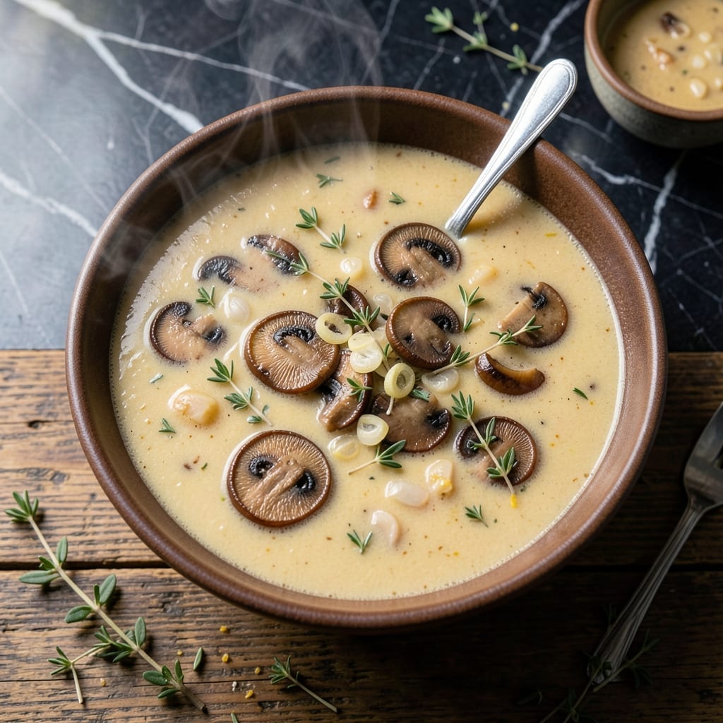 Gordon Ramsay's Mushroom Soup Recipe: Velvety Depth With Fresh Thyme Gordon Ramsay's Mushroom Soup Recipe: Velvety Depth With Fresh Thyme