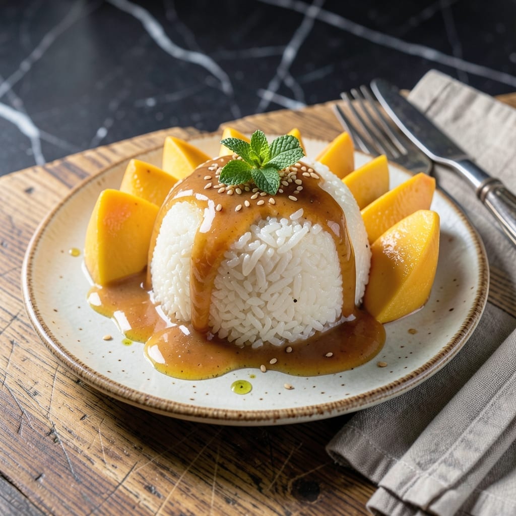 Mango Sticky Rice Recipe Condensed Milk: Thai Street Food Sweetness at Home Mango Sticky Rice Recipe Condensed Milk: Thai Street Food Sweetness at Home