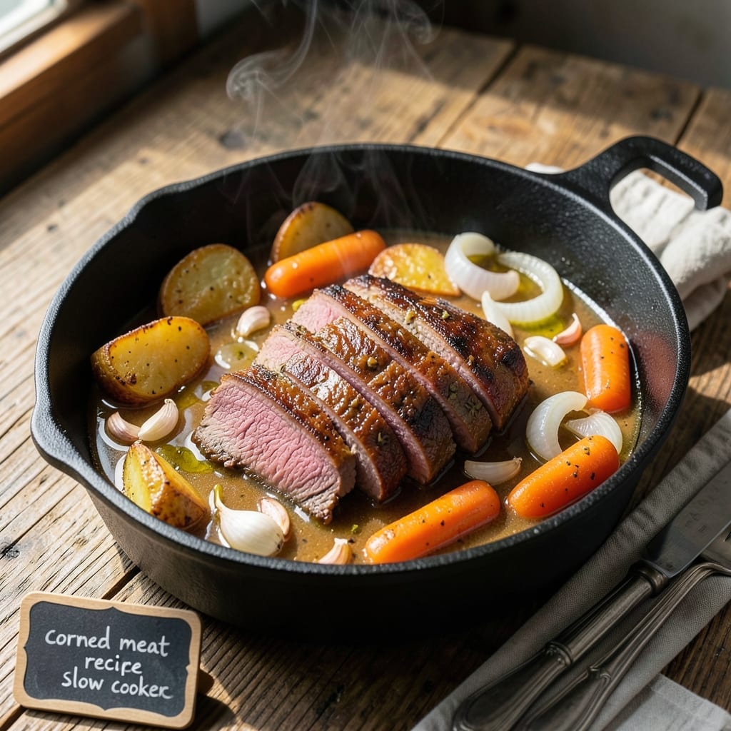 Corned Meat Recipe Slow Cooker: Melt-in-Your-Mouth Tenderness All Day Corned Meat Recipe Slow Cooker: Melt-in-Your-Mouth Tenderness All Day