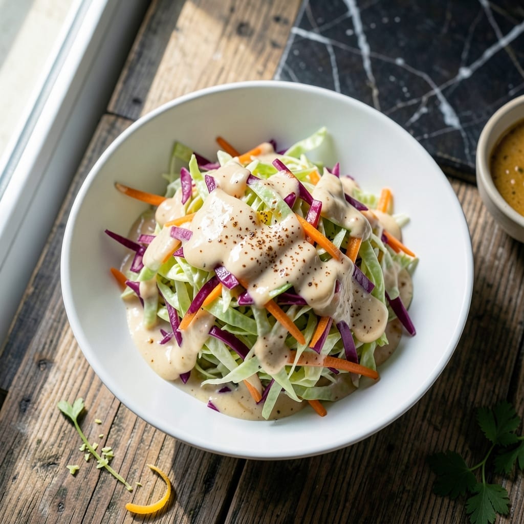 BBQ Coleslaw Recipe Creamy: Tangy Crunch with a Velvety Finish
