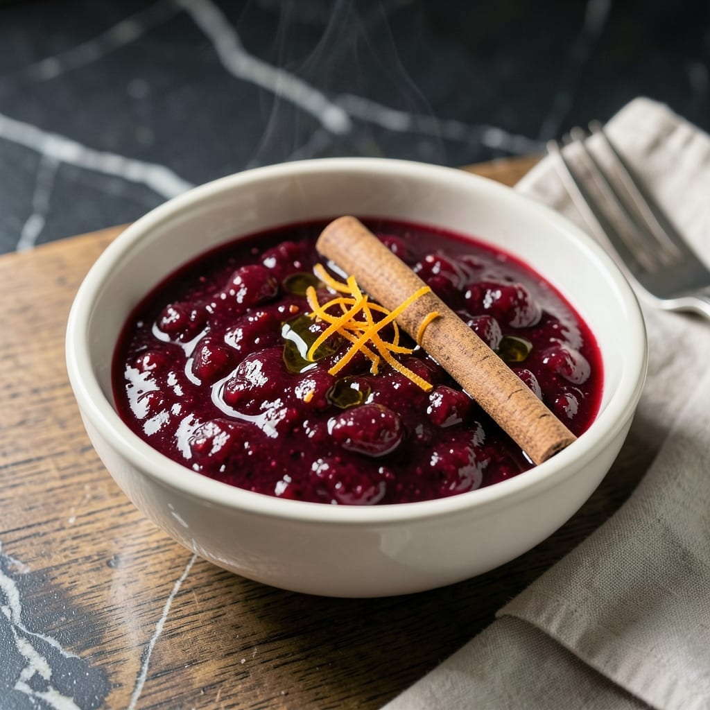 Cranberry Sauce Recipe With Orange Juice and Cinnamon Stick: Bright Citrus-Spiced Holiday Essential Cranberry Sauce Recipe With Orange Juice and Cinnamon Stick: Bright Citrus-Spiced Holiday Essential