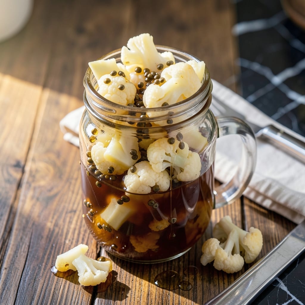 Sweet Pickled Cauliflower Recipe: Zesty Tang with Crunchy Bite Sweet Pickled Cauliflower Recipe: Zesty Tang with Crunchy Bite