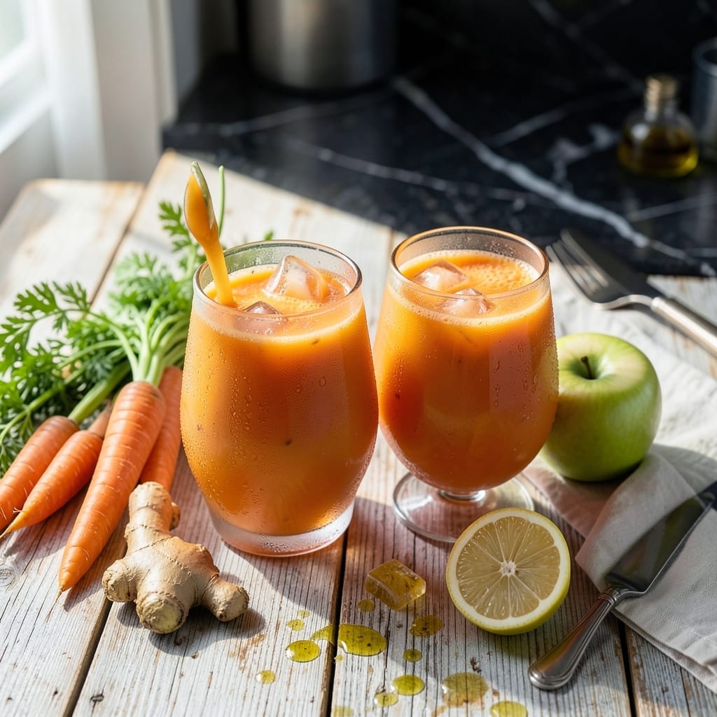 Carrot Drink Recipe Juice: Vibrant Fresh-Pressed Energy Boost