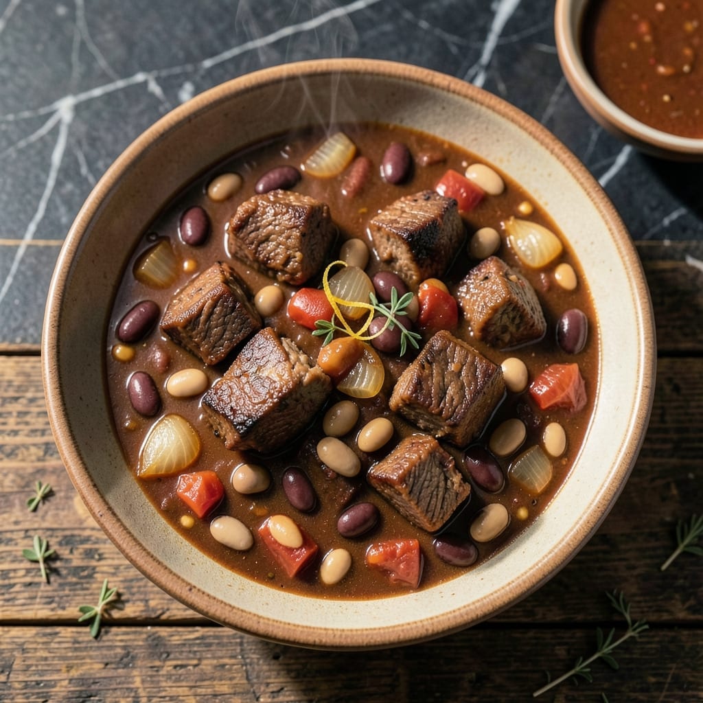 Brisket Chili Recipe With Beans: Slow-Simmered Texas-Style Heartiness Brisket Chili Recipe With Beans: Slow-Simmered Texas-Style Heartiness