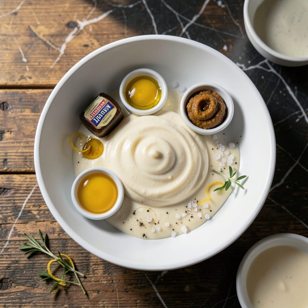 Mayonnaise Recipe Alton Brown: Emulsified Creaminess With a Whisk Mayonnaise Recipe Alton Brown: Emulsified Creaminess With a Whisk