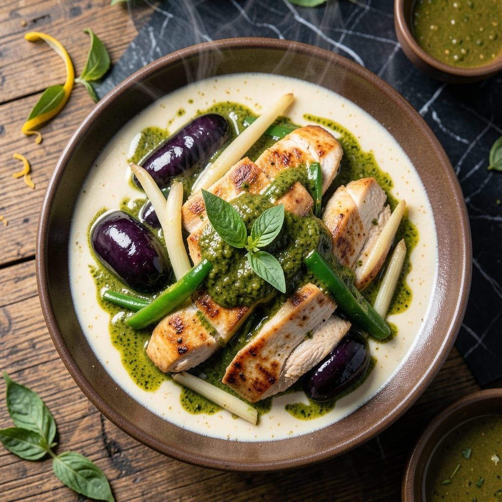 Green Curry Recipe: Thai-Inspired Coconut and Herb Infusion