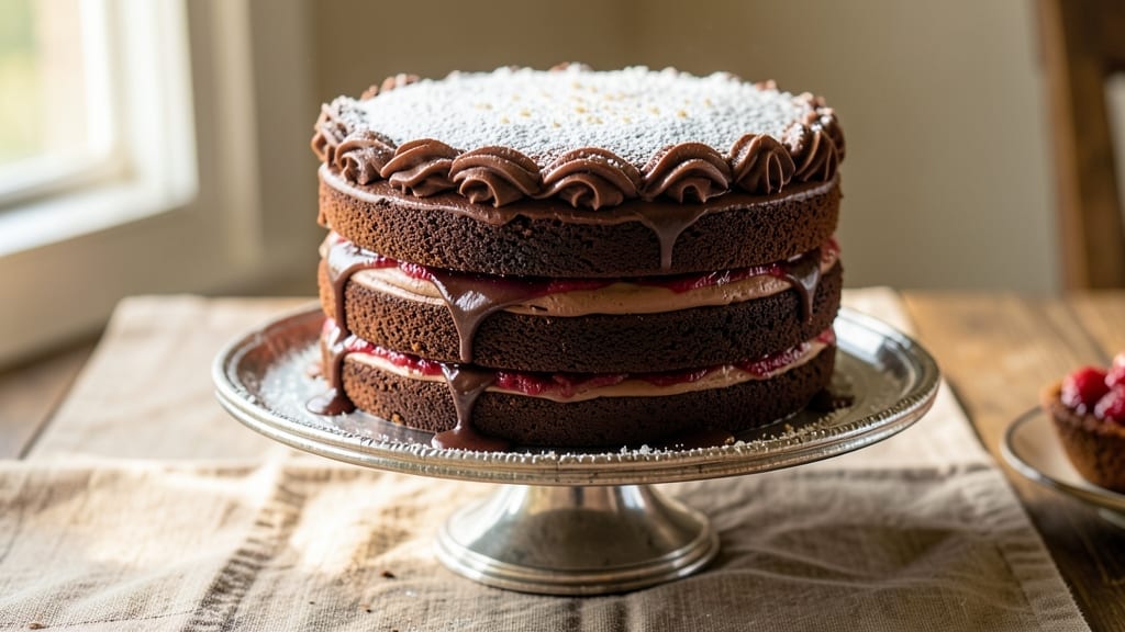 6-Inch Chocolate Layer Cake Recipe: Dense Fudge Swirls Without Cracking