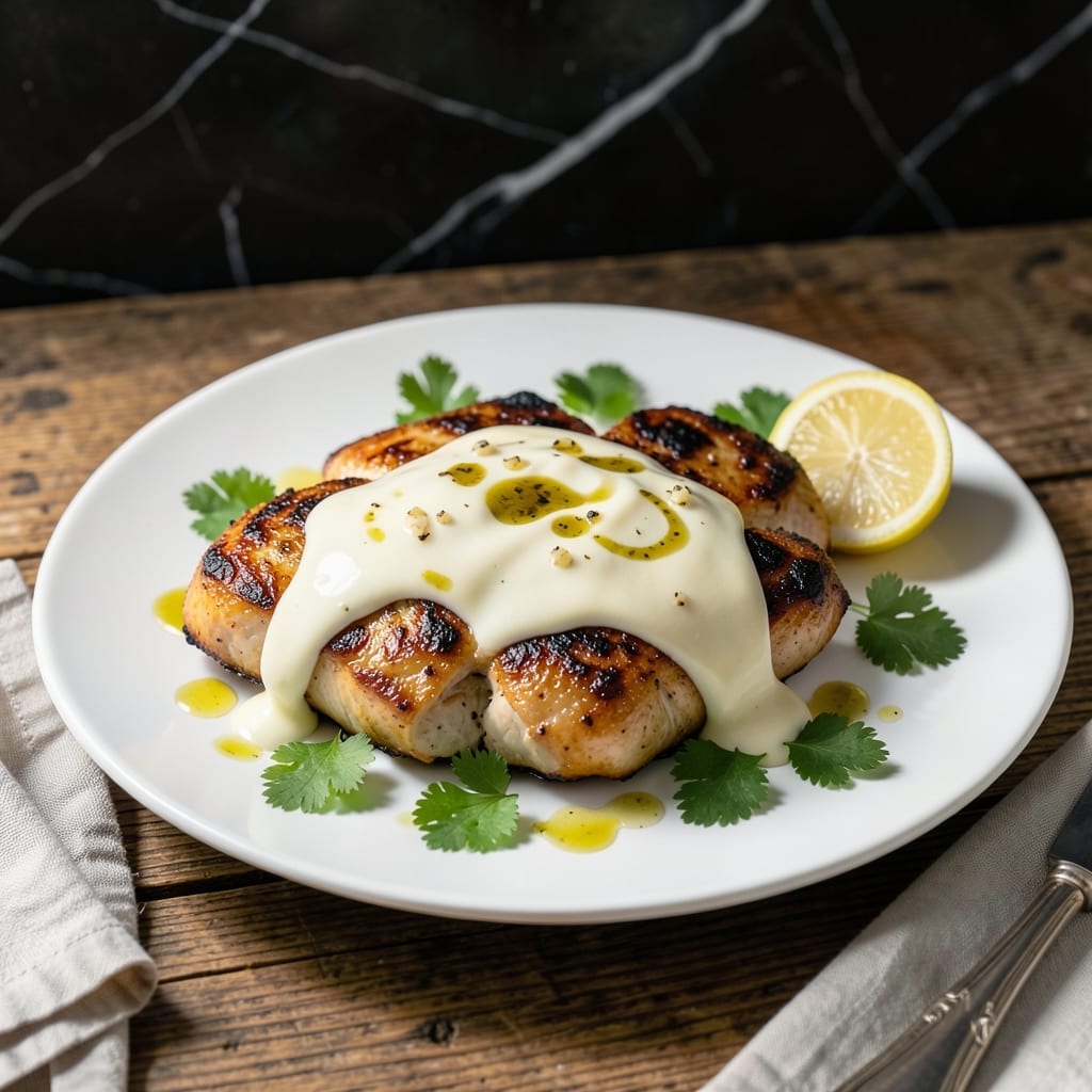 Chicken With Yogurt Sauce Recipe: Tangy Creaminess Over Tender Chicken