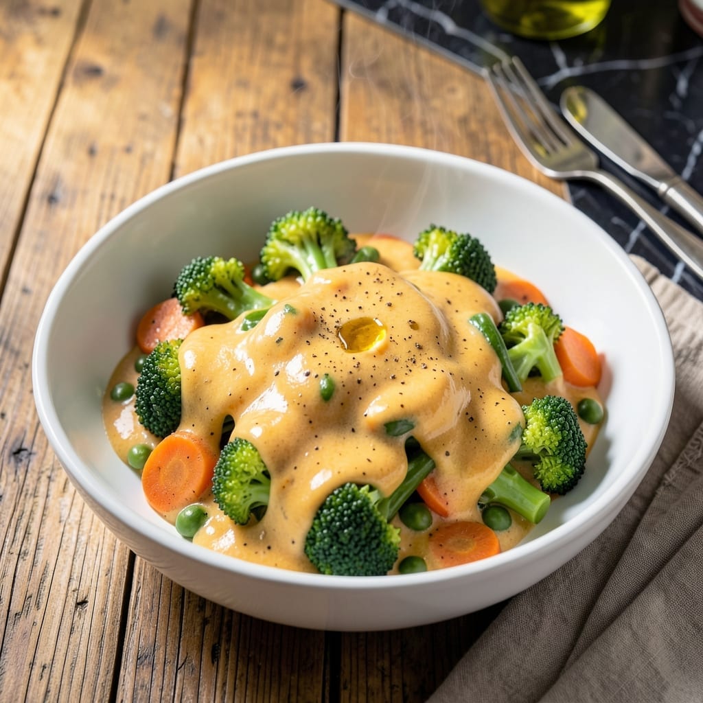 Velveeta Cheese Sauce Recipe for Vegetables: Smooth and Rich Drizzle