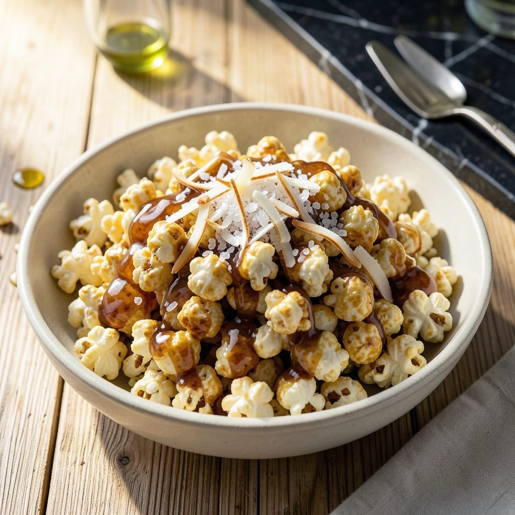 Coconut Popcorn Recipe: Tropical Sweetness in Every Kernel Coconut Popcorn Recipe: Tropical Sweetness in Every Kernel