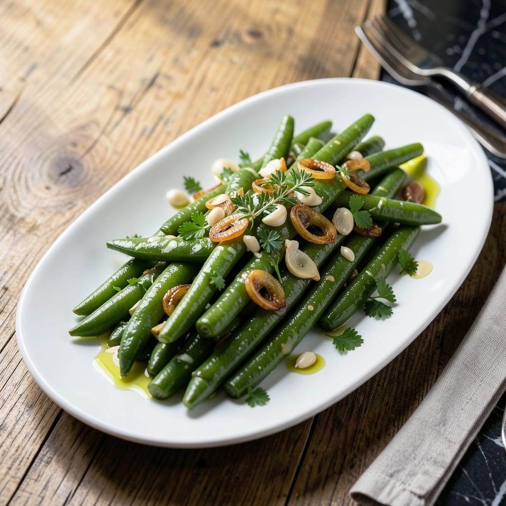 French-Style Green Bean Recipe: Buttery Haricots Verts With Shallots