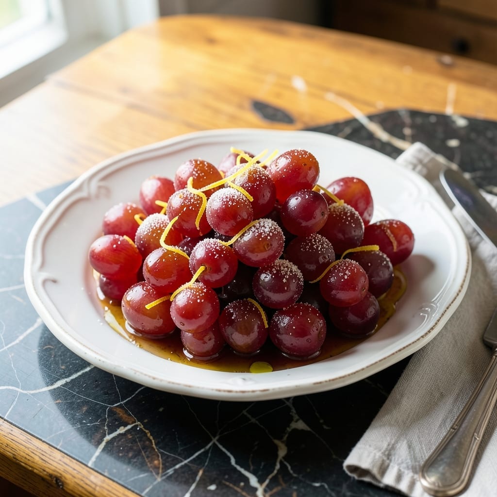 Candied Grapes Recipe Without Corn Syrup: Naturally Sweet Glazed Clusters