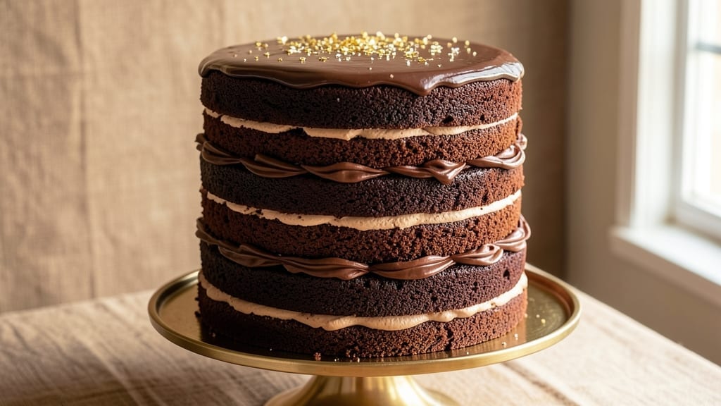 13 Layer Chocolate Cake Recipe: Decadent Stack of Fudgy Layers and Creamy Fillings 13 Layer Chocolate Cake Recipe: Decadent Stack of Fudgy Layers and Creamy Fillings