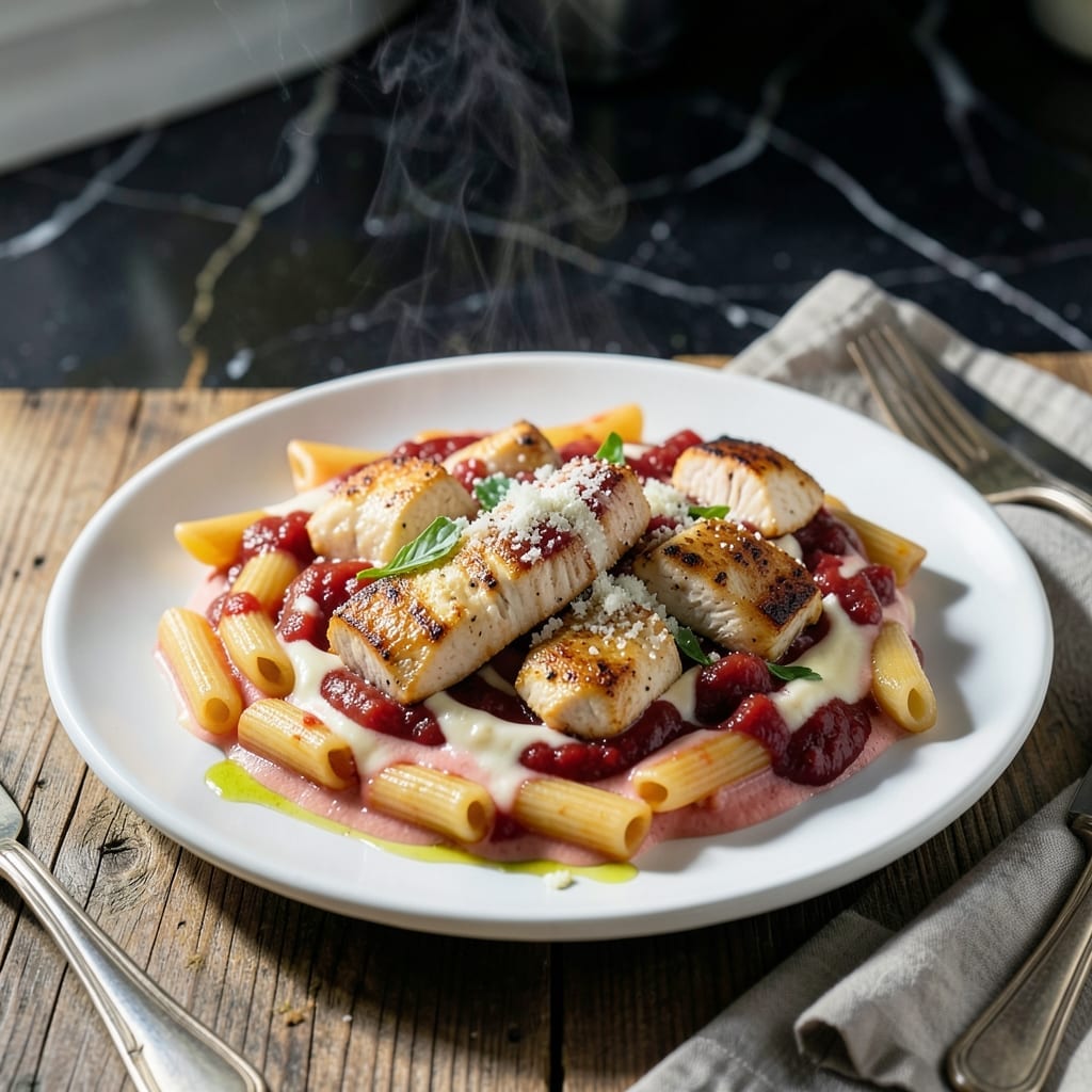 Easy Chicken Penne Vodka Recipe With Jar Sauce