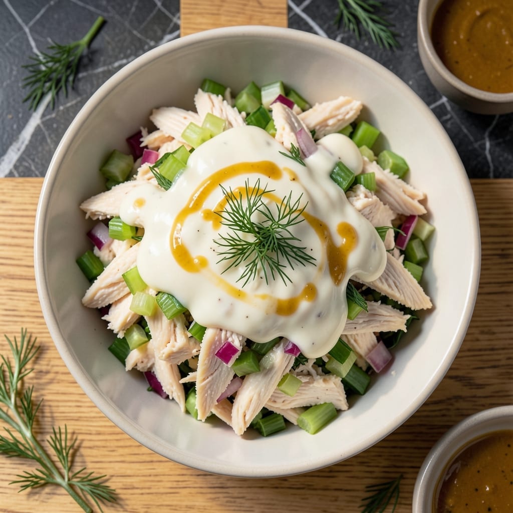 Costco Canned Chicken Salad Recipe: Creamy Dill and Celery Crunch