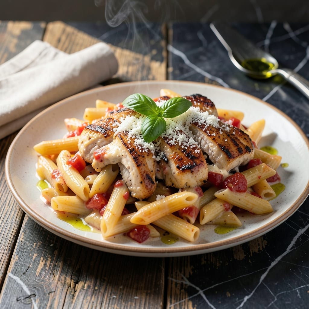 Chicken Penne Recipe Vodka Sauce: Creamy Tomato Pasta With a Kick