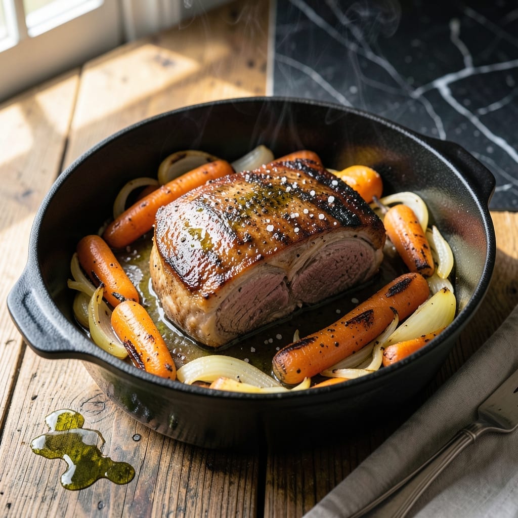 Elk Roast Recipe Dutch Oven: Wild Game Tenderness With Herbed Depth Elk Roast Recipe Dutch Oven: Wild Game Tenderness With Herbed Depth