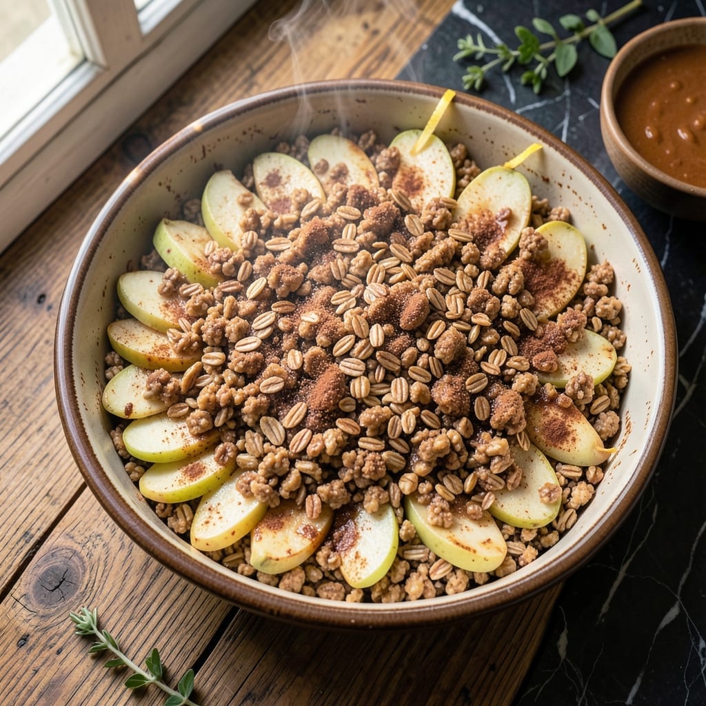 Apple Crisp Recipe With Oatmeal