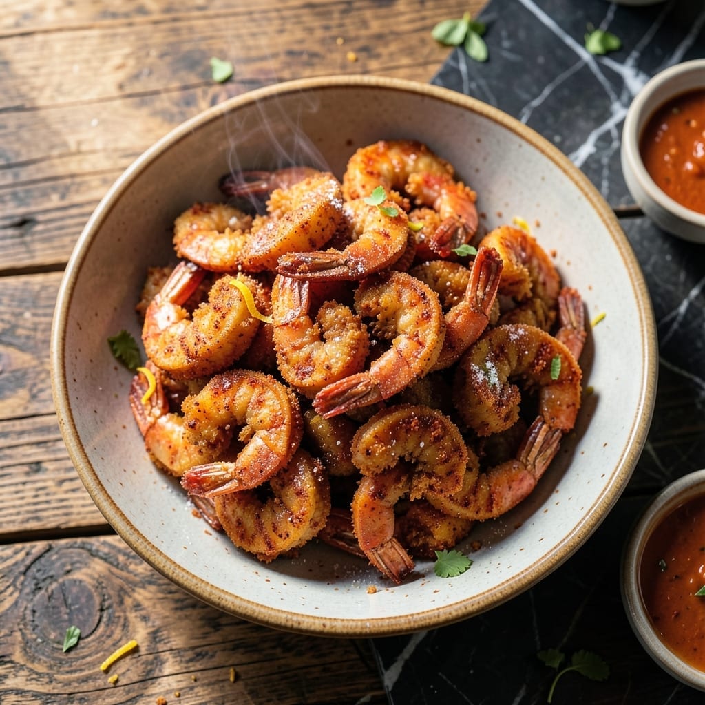 Cajun Ninja Fried Shrimp Recipe: Spicy Crunch With Cajun Flair