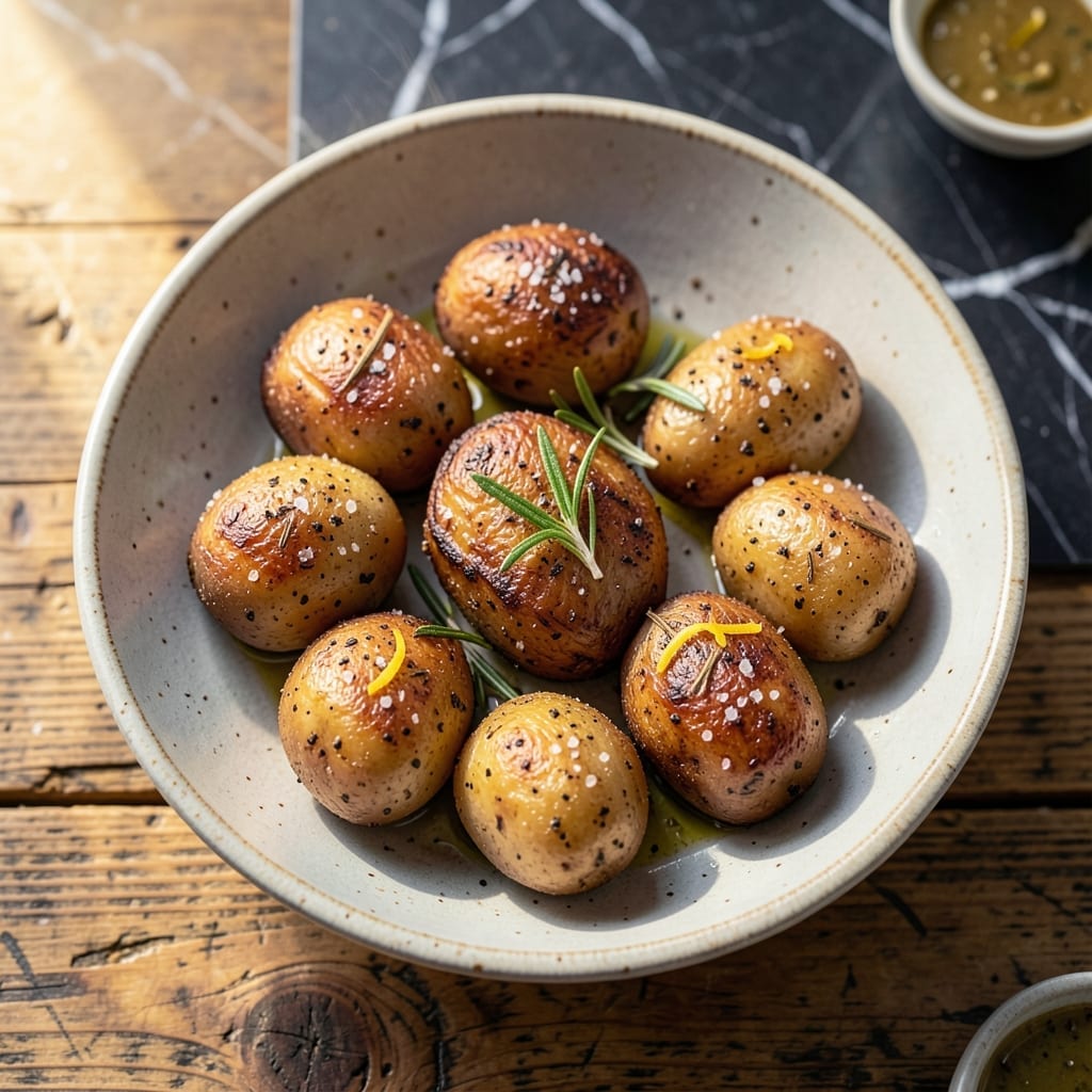 Baked Small Potato Recipe: Crispy Skin and Fluffy Centers Baked Small Potato Recipe: Crispy Skin and Fluffy Centers