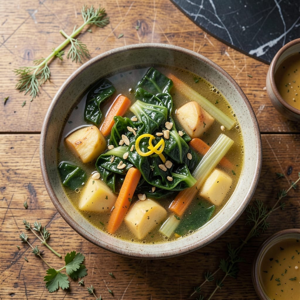 Vegetable Soup Recipe With Cabbage: Hearty Garden Medley in One Pot Vegetable Soup Recipe With Cabbage: Hearty Garden Medley in One Pot