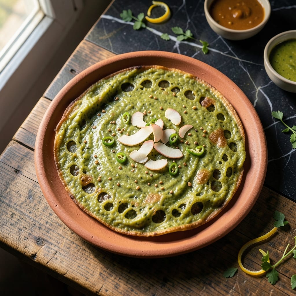 Recipe of Green Moong Dal Chilla: Protein-Packed Savory Pancakes