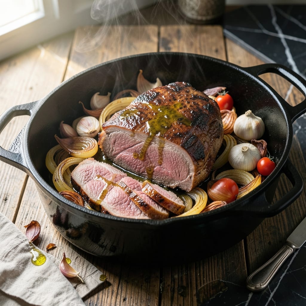 Rump Roast Dutch Oven Recipe: Slow-Braised Melting Tenderness