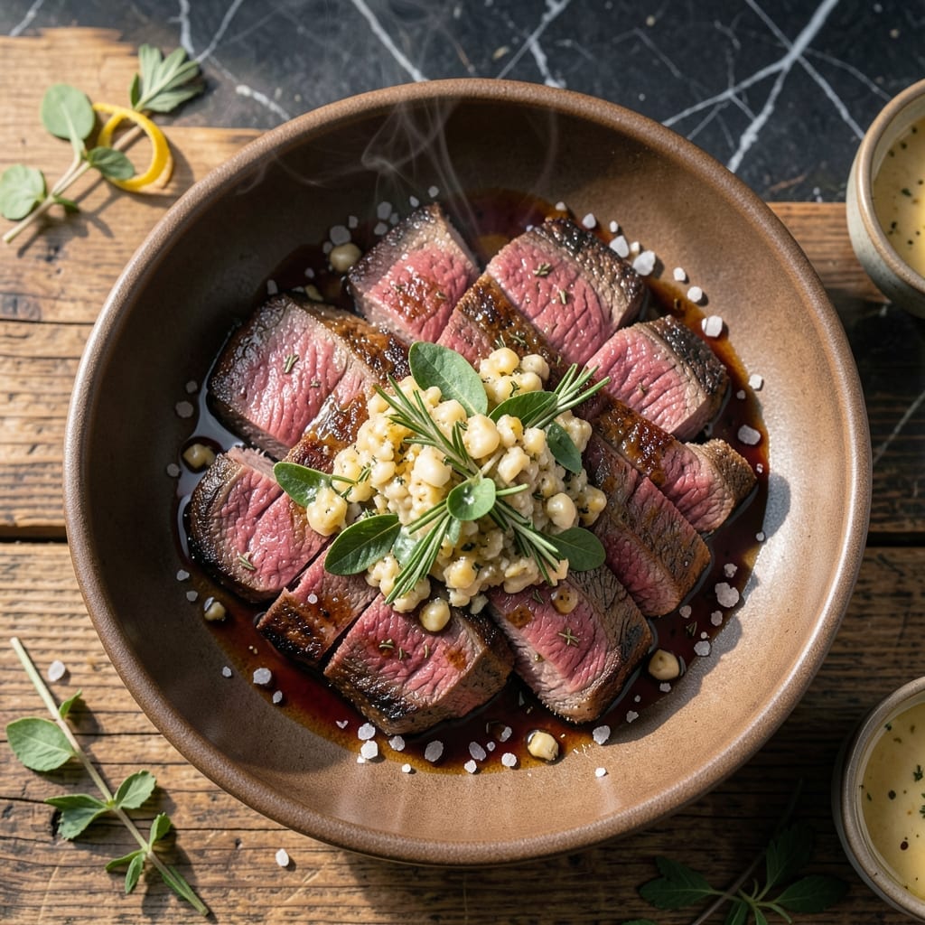 Flank Steak Recipe Oven: Tender Slices With Herb Crust Flank Steak Recipe Oven: Tender Slices With Herb Crust